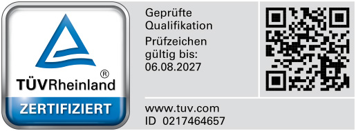 Tüv zertifikat